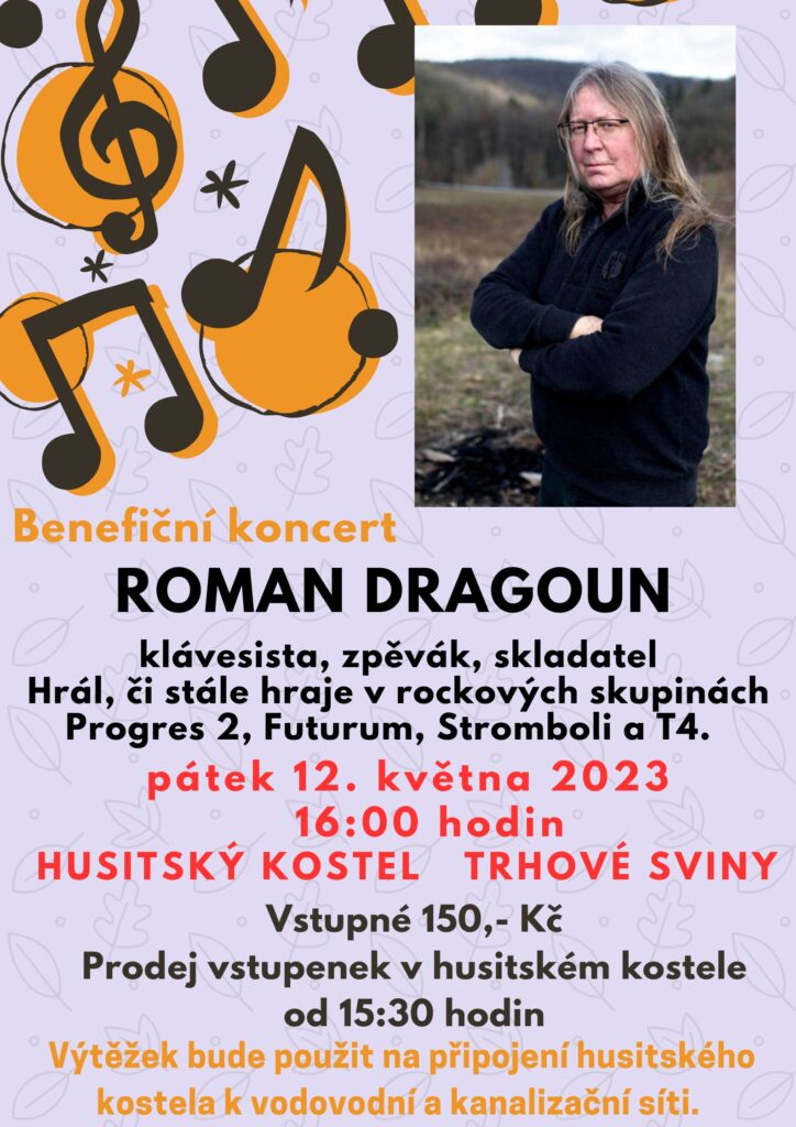 Benefiční koncert Roman Dragoun